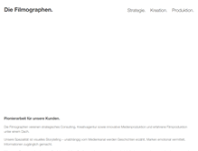 Tablet Screenshot of diefilmographen.de
